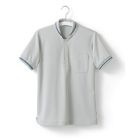 ヤギコーポレーション ユニフィット 介護ユニフォーム 半袖ポロシャツ ユニセックス UF8373 グレイ XXS 1枚（取寄品）