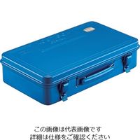 トラスコ中山 トランク工具箱　３６８Ｘ２２２Ｘ９５　ブルー T-360 1個 120-1077