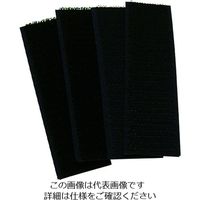 クラレ クラレファスニング 結束テープ ピタロック(高機能粘着タイプ) 黒 25mm×100mm CP-20 1パック(2セット)（直送品）