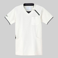 ナガイレーベン PRO-FUNCTION ニットシャツ（男女兼用） 介護ユニフォーム アイボリー BL CX-3112（取寄品）