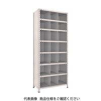 軽量ボルト式棚（縦仕切付・100kgタイプ、高さ2100mm）