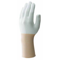 ショーワグローブ インナー手袋 B0615 フィットロング手袋 20枚入 Lサイズ ホワイト 1袋 1袋(10双)（直送品）