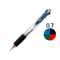 アスクル　4色ボールペン　0.7mm　10本  オリジナル
