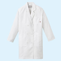 ルコックスポルティフ レディスドクターコート（診察衣） ダブル UQW4102 ホワイト S（直送品）