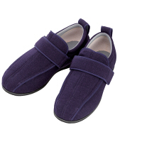 あゆみ 介護靴 1304ケアフルIII 3E 紫S（21.0-21.5cm）両足 外出用（取寄品）