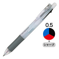 ゲルインク多機能ボールペン サラサ3+S 白軸 3色+シャープ SJ3-W ゼブラ