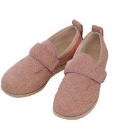 あゆみ 介護靴 7021ダブルマジックII 雅 7E ピンクS（21.0-21.5cm）両足 施設・院内用（取寄品）