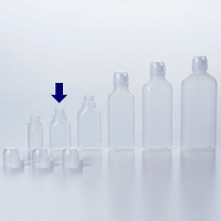 ケーエム化学 F型投薬瓶 ネジ式ノズル コップ付 （滅菌済） 60cc 6402 1箱（300本入）（取寄品）