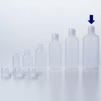 ケーエム化学 F型投薬瓶 ネジ式ノズル コップ付 （未滅菌） 500cc 6408 1箱（50本入）（取寄品）