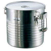 保温食缶JIK-W14　高性能タイプ　シャトルドラム18-8　8051200　（取寄品）