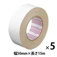 厚手布両面テープ No.610 W610X01 幅50mm×長さ15m 積水化学工業 1セット（5巻入）