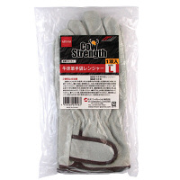 ミタニコーポレーション（MITANI） 牛革手袋 #CS-413 牛床レンジャー（L） グレー 109463 1双（取寄品）