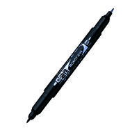 トンボ鉛筆【MONO】油性ペン 油性マーカー モノツイン極細E 黒 細・極細ツイン OS-TME33 10本