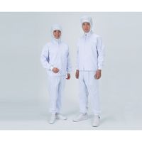アズワン パンツ女性用 裾口ジャージタイプ 常温タイプ XL ホワイト 1着 2-8749-05（直送品）