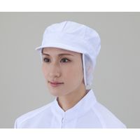 アズワン 衛生帽子男女兼用 八角トリタレ天メッシュ無し SS-5 1個 2-5859-09（直送品）