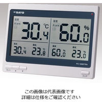 佐藤計量器製作所 デジタル温湿度計 PC-5400TRH 1台 2-3507-01