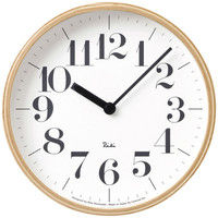 Lemnos（タカタレムノス） RIKI CLOCK S WR-0401S [クオーツ 掛け 時計] 1個