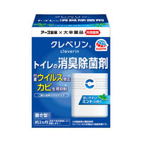 トイレ 消臭剤 芳香剤 Cleverin クレベリン トイレの消臭 除菌剤 ミントの香り 本体 100g アース製薬