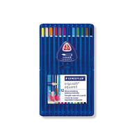 ステッドラー　エルゴソフト水彩色鉛筆　12色セット　156 SB12　1セット（12色セット×10セット）　（取寄品）