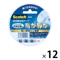 スリーエム ジャパン 厚さ0.065mm スコッチ 音が静か OPP 透明梱包用テープ 3450シリーズ