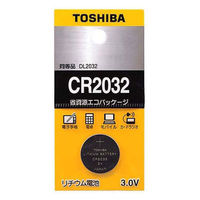 東芝 コイン形リチウム電池 CR2032EC 1箱（5個入）