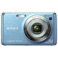 ソニー　デジタルスチルカメラ　CyberShot（サイバーショット）　Wシリーズ　ブルー　DSC-W220　L