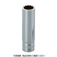 京都機械工具 KTC 9.5sq.ディープソケット(十二角)14mm B3L-14W 1個 307-4234（直送品）