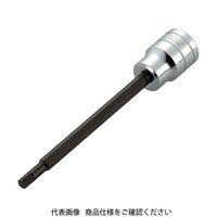 京都機械工具 KTC 12.7sq.ロングヘキサゴンビットソケット10mm BT4-10L 1個 307-8027（直送品）