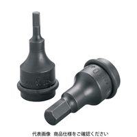 TONE インパクト用ヘキサゴンソケット 対辺寸法22mm 差込角12.7mm 4AH-22 1個 369-6120（直送品）