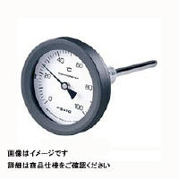 佐藤計量器製作所 バイメタル温度計 BM-T-75P （0/200℃、 L＝150mm、 R（PT） 1/2） 2097-00 1個（直送品）