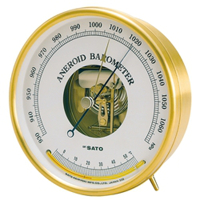 佐藤計量器製作所 アネロイド気圧計(温度計付) 7610-20 1個（直送品）