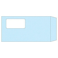 ヒサゴ　窓つき封筒ブルー　MF04　（取寄品）
