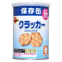 【非常食】 ブルボン 缶入クラッカー 34721 5年 1缶