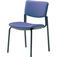 【軒先渡し】サンケイ　会議椅子　ブルー　CM350-MX　1箱（4脚入）　（直送品）