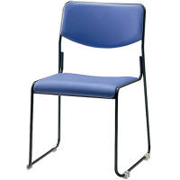 【軒先渡し】サンケイ　会議椅子　ブルー　CM272-MX　1箱（5脚入）　（直送品）