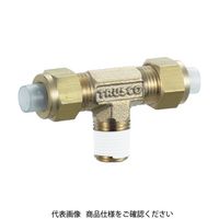 トラスコ中山 TRUSCO クイックシール継手 チーズ φ8X5 呼びR1/8 TS-8X5-01T 1個 257-5469（直送品）