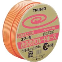 トラスコ中山 TRUSCO ソフトウレタンブレードホース 6.5X10mm 100m ドラム巻 SUB-6.5-100 1巻 228-0132（直送品）