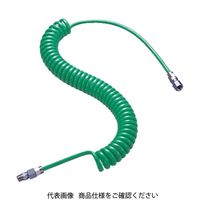 トラスコ中山 TRUSCO スパッタウレタンコイルホース 5X8mm 使用範囲2.5m TCH-805 1本 231-5271（直送品）