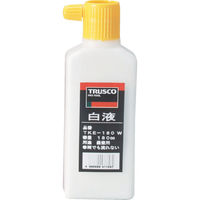 トラスコ中山 TRUSCO 白液 180cc 白 TKE-180 W 1個 253-3286
