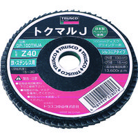 トラスコ中山 TRUSCO トクマルJ ジルコニア Φ100 (10枚入) 80# GP-100TMJZ 80 1箱(10枚) 244-3694（直送品）