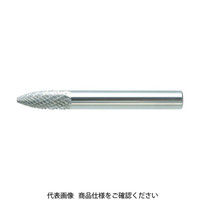 トラスコ中山 TRUSCO 超硬バー トンガリ型 Φ8X刃長19X軸6 ダブルカット TB4C080 1本 384-0506（直送品）