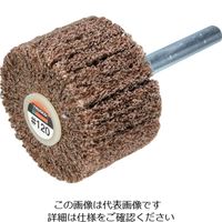 トラスコ中山 TRUSCO ナイロン軸付ホイール 外径40×厚み25×軸6 120♯ (5個入) UFN425-120 1箱(5個) 173-0347（直送品）