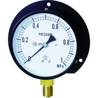 右下精器製造 右下 一般圧力計（B枠立型・φ100） 圧力レンジ0～0.10MPa G421-211-M-0.1MP 1個 326-0054（直送品）