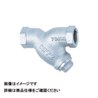 キッツ ステンレス製Y形ストレーナ20K 15A UY-15A 1個 163-7487（直送品）