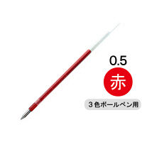 三菱鉛筆(uni)　ジェットストリーム替芯（多色・多機能ボールペン用）　0.5mm　赤　SXR-80-05　1本