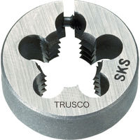 トラスコ中山 TRUSCO 丸ダイス 38径 M16×2.0 (SKS) T38D-16X2.0 1個 365-6331（直送品）