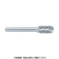 スーパーツール スーパー スーパー超硬バー シャンク径6mm(先丸円筒型)ダブルカット(刃径:6.0) SB2C04 1本(1個) 281-8353（直送品）