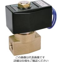 CKD パイロット式2ポート電磁弁(マルチレックスバルブ)40.5[[MM2]]/有効断面積 AD11-8A-03A-AC100V 1台(1個)（直送品）