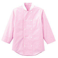 ボンマックス　コックシャツ（ユニセックス)　FB4514U　ピンク　3L　（直送品）