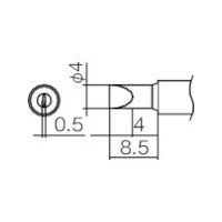 白光 こて先 4D型 T12-D4 1本(1個) 294-6017（直送品）